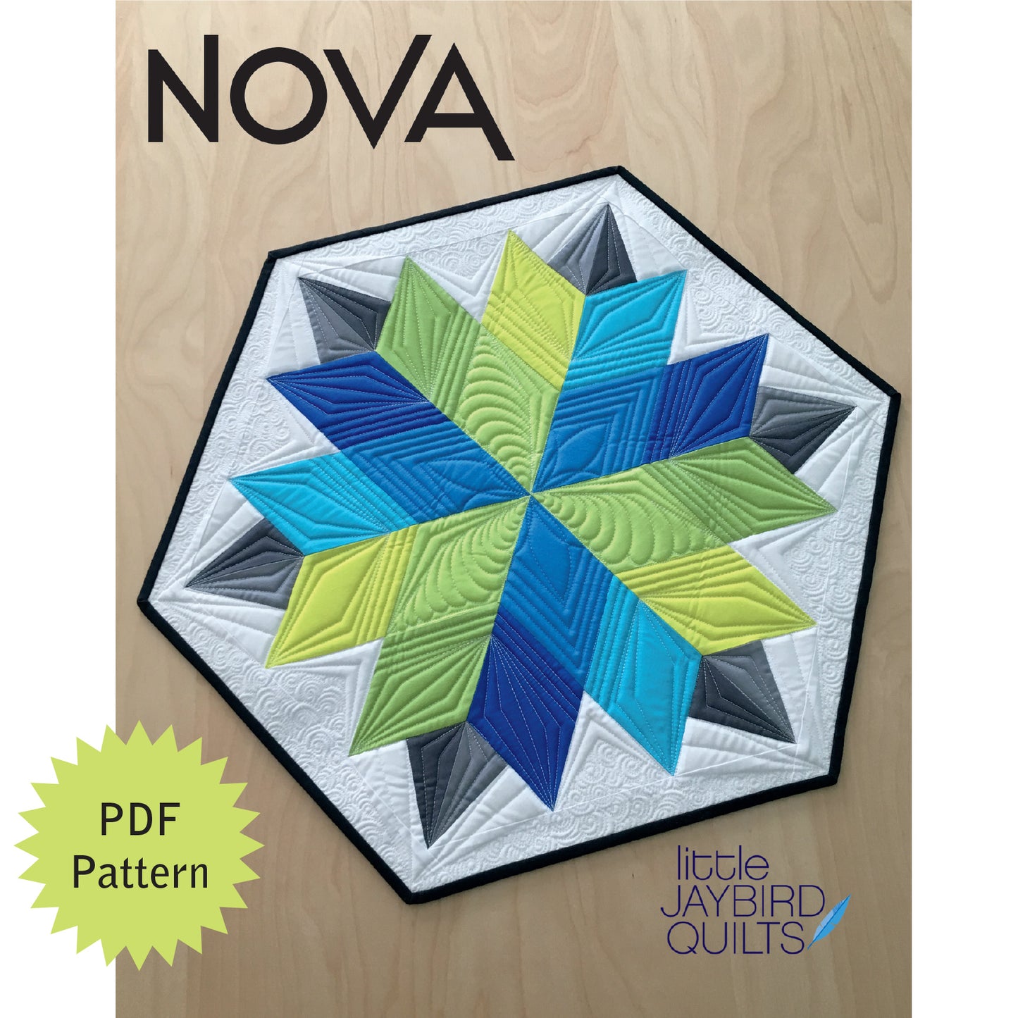 Nova Table Topper PDF Pattern