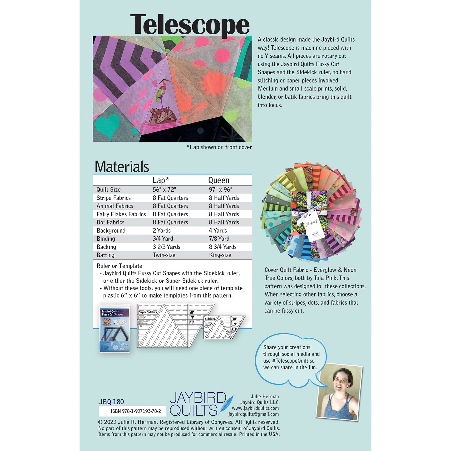 Telescope Quilt PDF Pattern