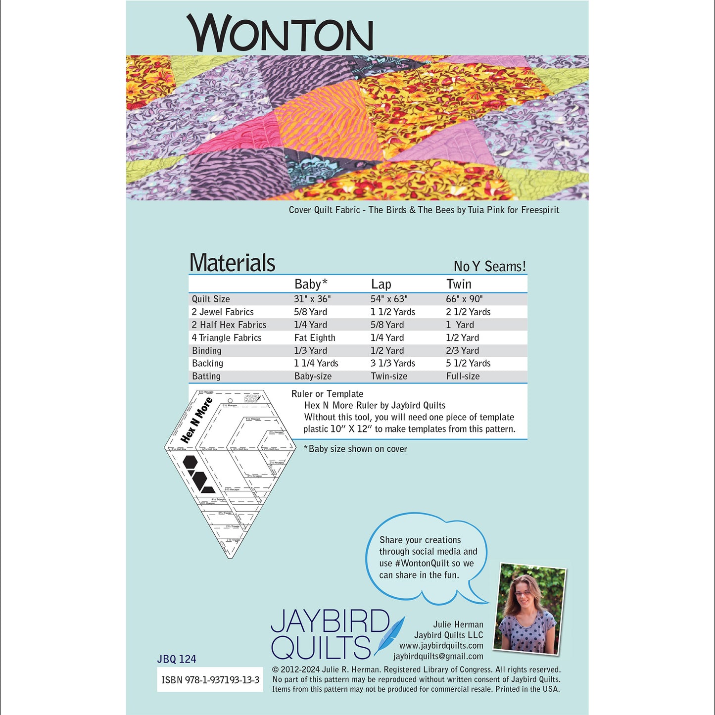 Wonton Quilt PDF Pattern