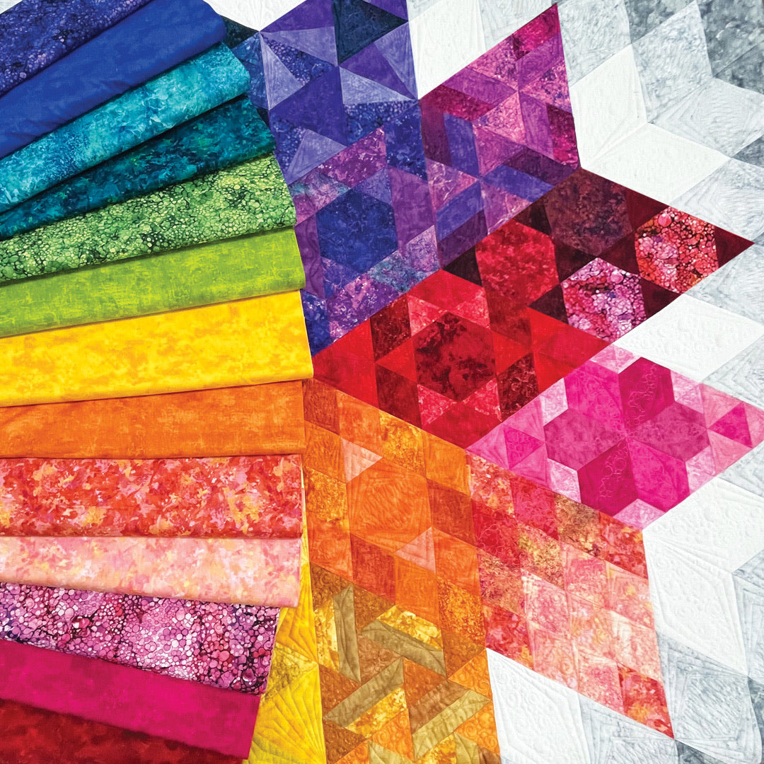 Gravity Quilt King Size Background & Finishing Directions