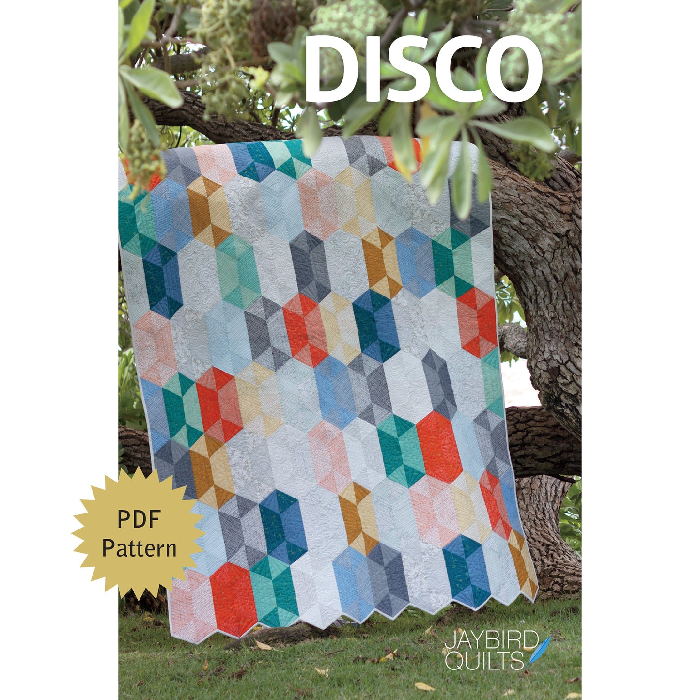 Disco Quilt PDF Pattern