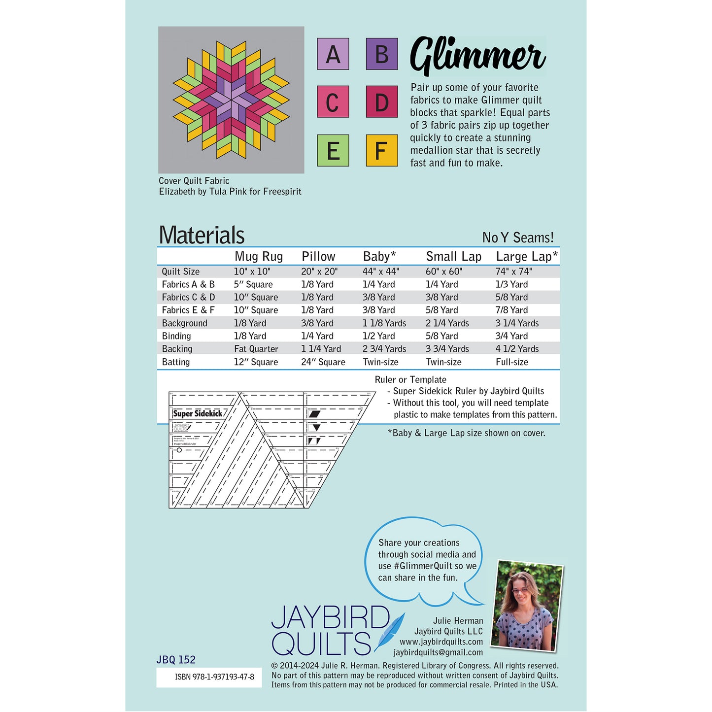 Glimmer Quilt PDF Pattern