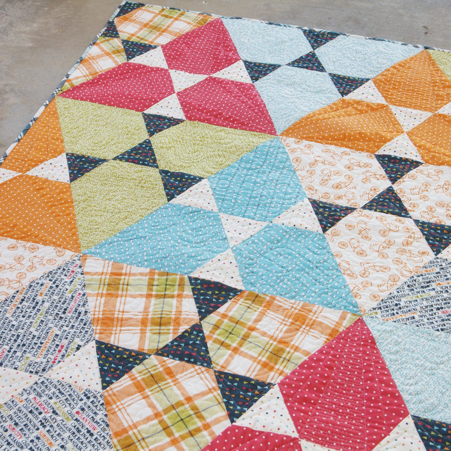 Lotus Quilt PDF Pattern