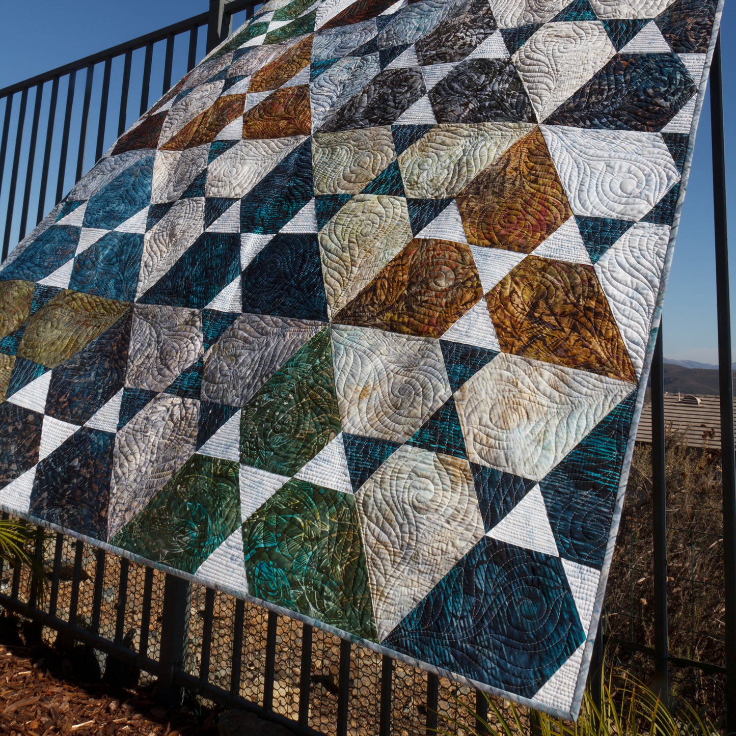 Lotus Quilt PDF Pattern