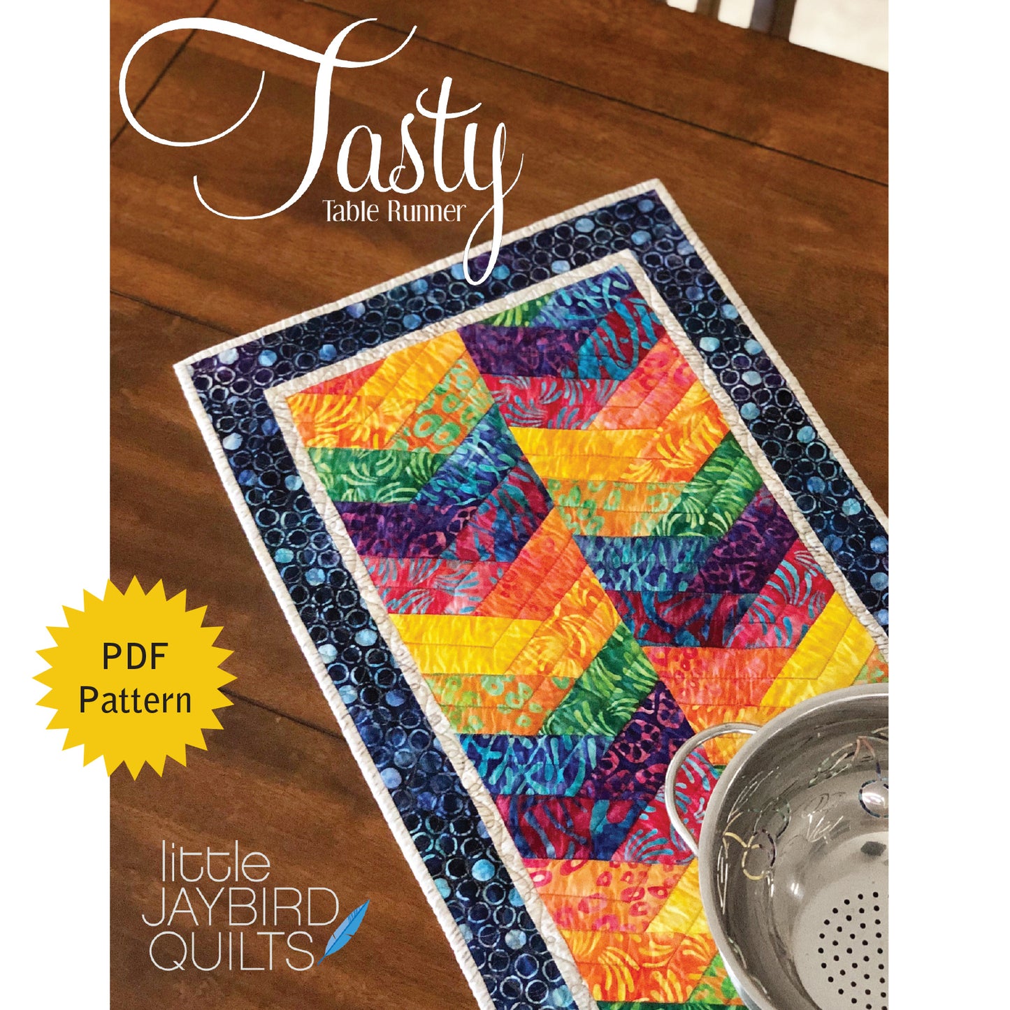 Tasty Table Runner PDF Pattern
