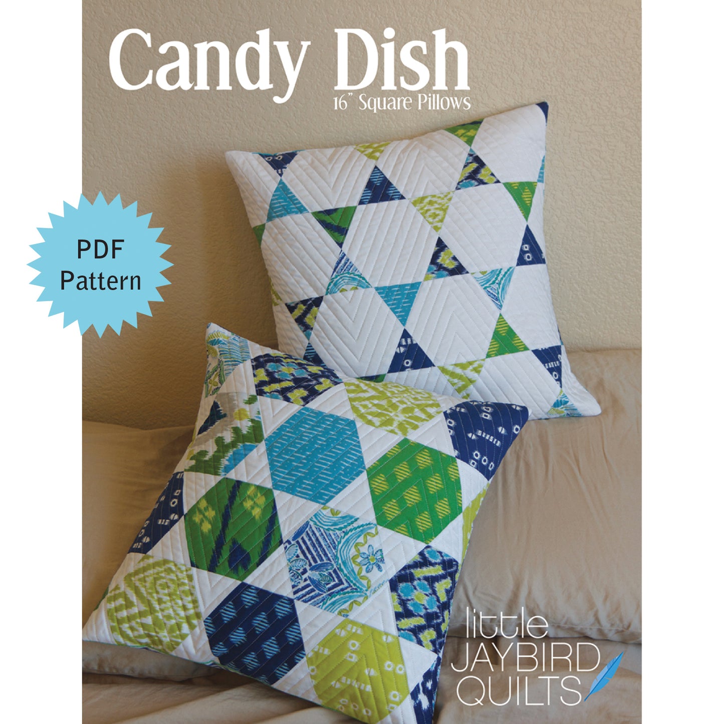 Candy Dish PDF Pillow Pattern