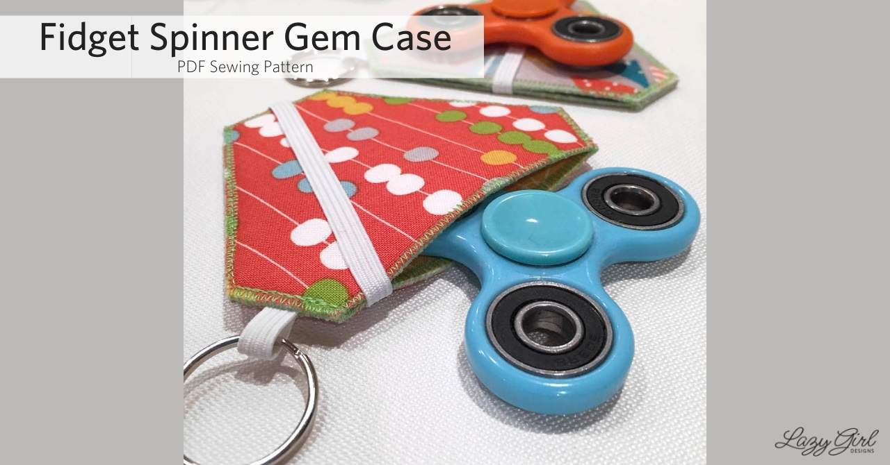 Fidget Spinner Gem Cases PDF Pattern