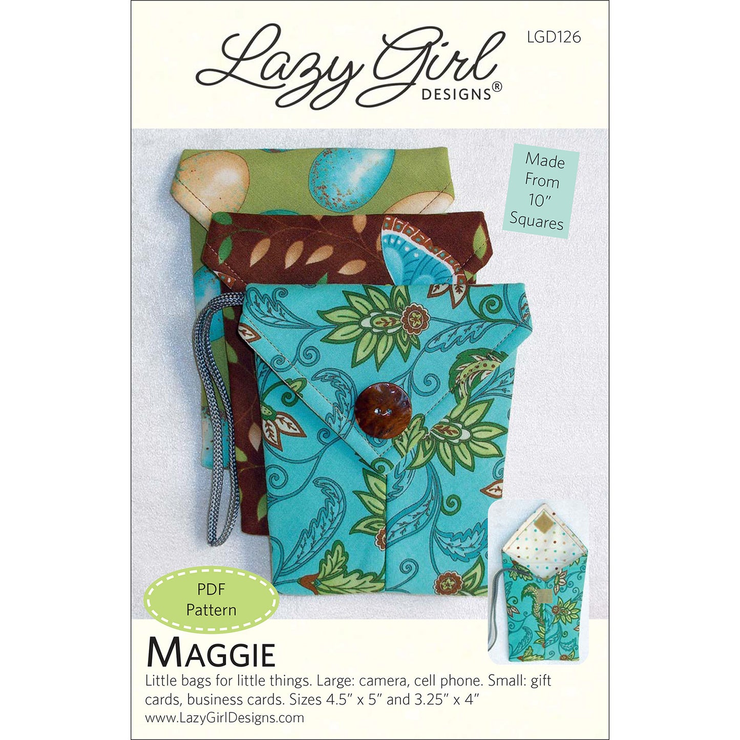 Maggie Bags PDF Pattern