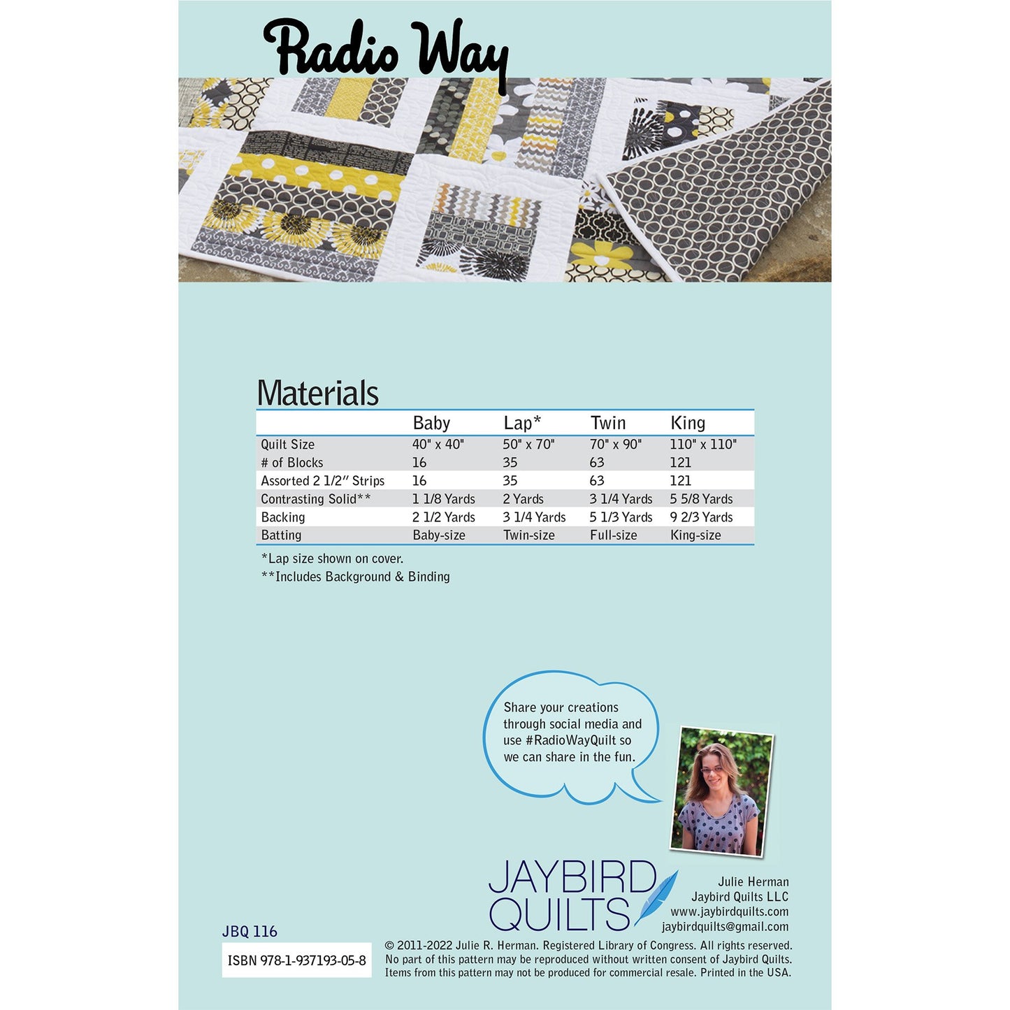 Radio Way PDF Pattern