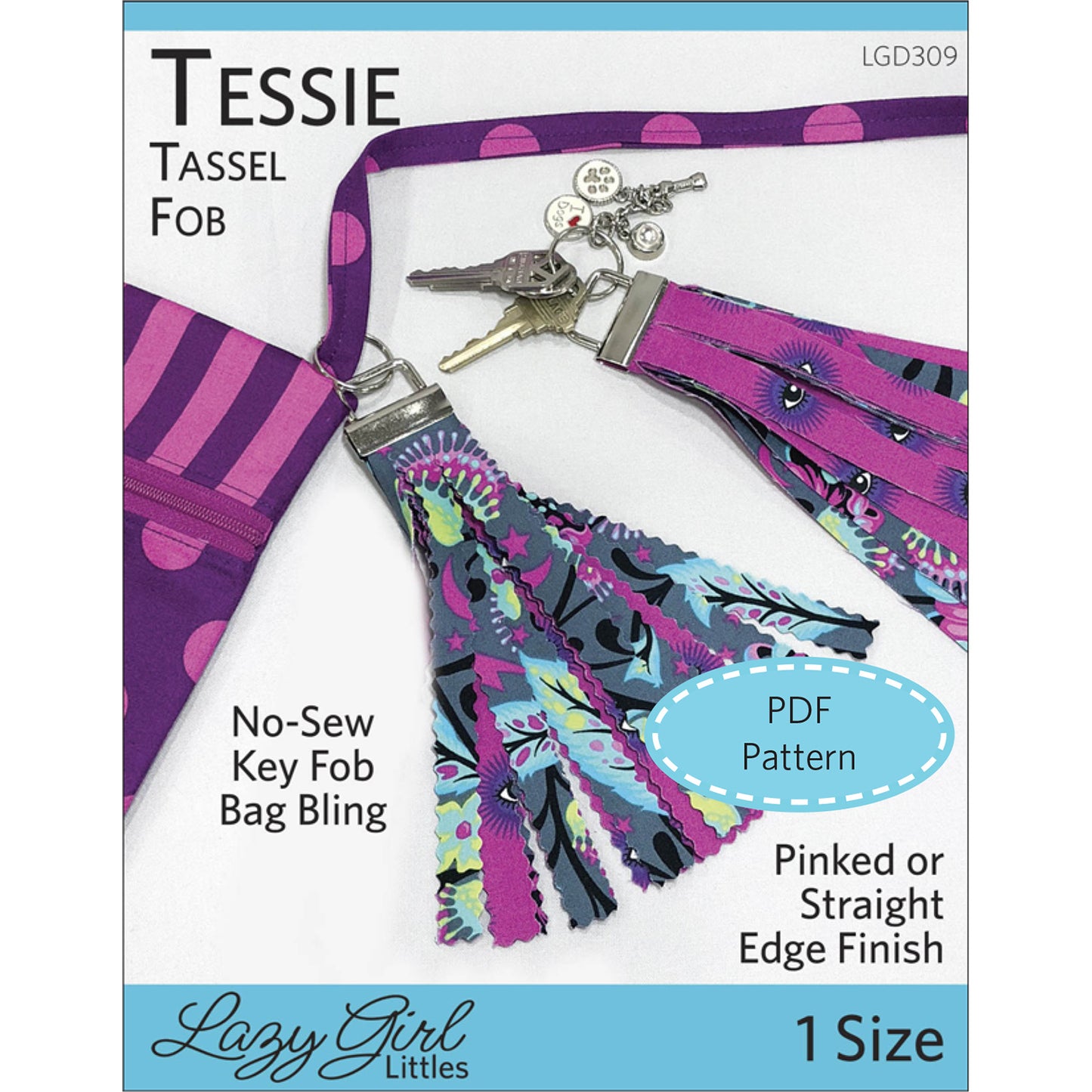 Tessie Tassel Fob PDF Pattern