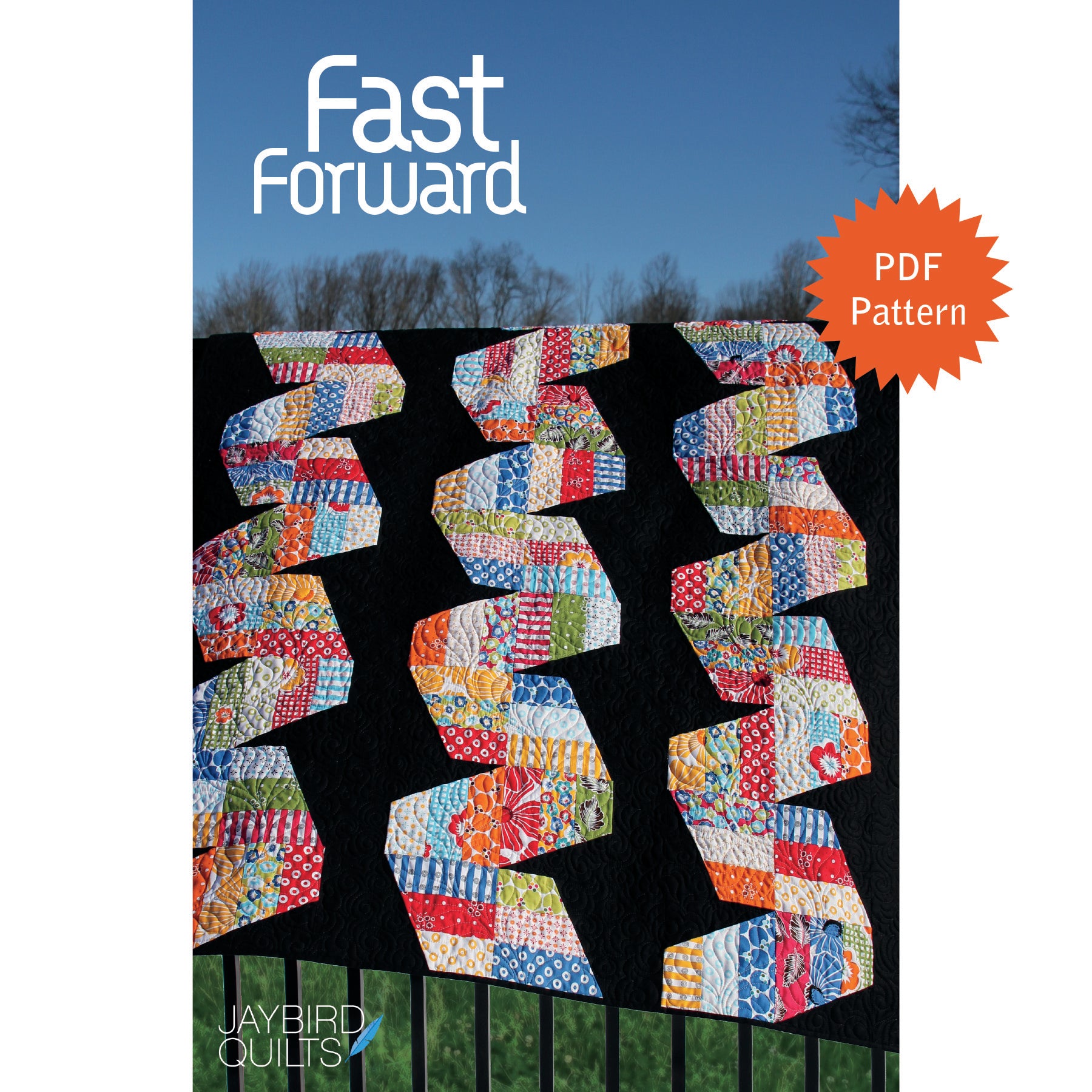 Fast Forward PDF Pattern โ Jaybird Quilts
