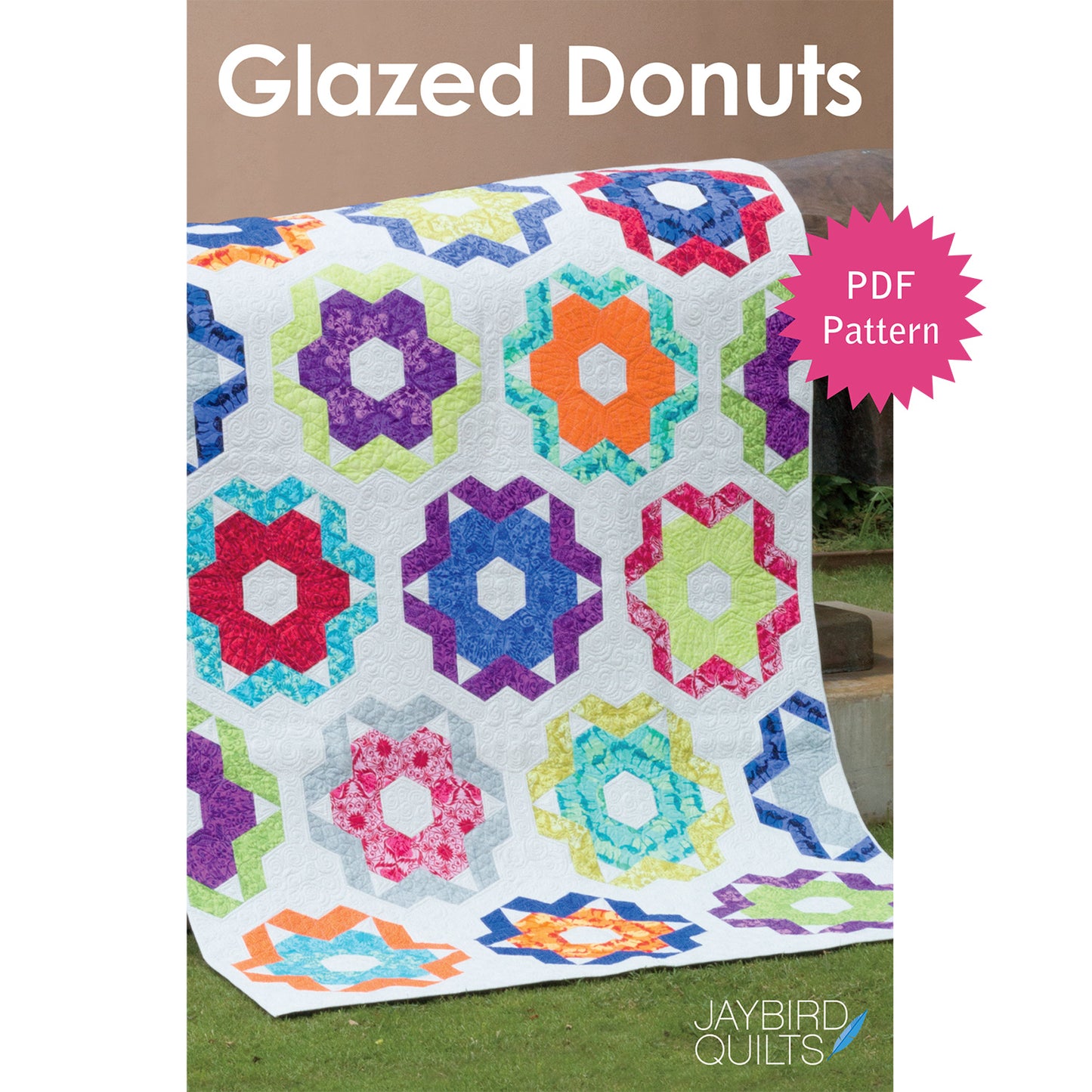 Glazed Donuts Quilt PDF Pattern