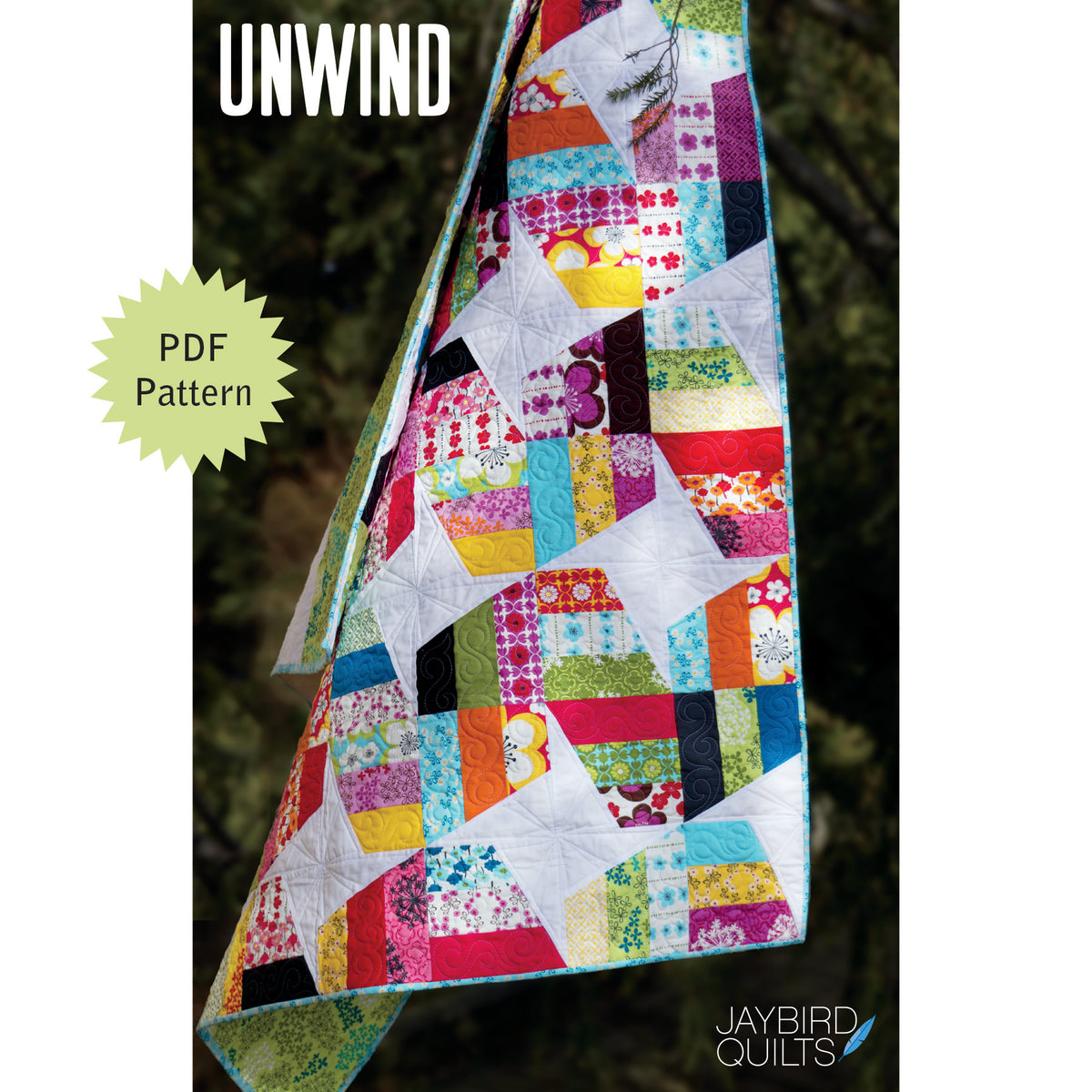 Unwind PDF Pattern – Jaybird Quilts