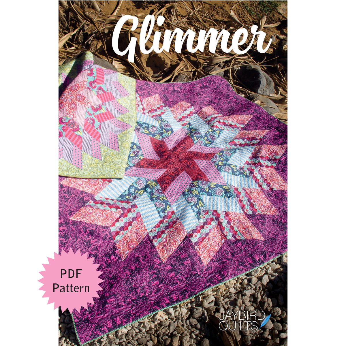 Glimmer Quilt PDF Pattern – Jaybird Quilts