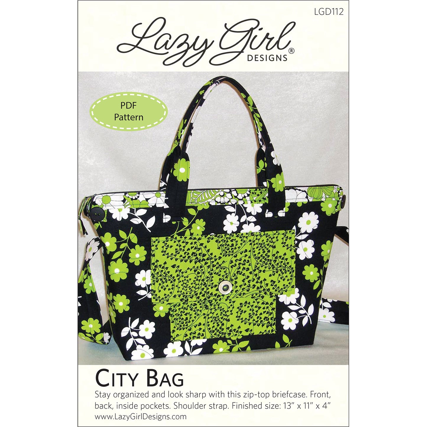 City Bag PDF Pattern