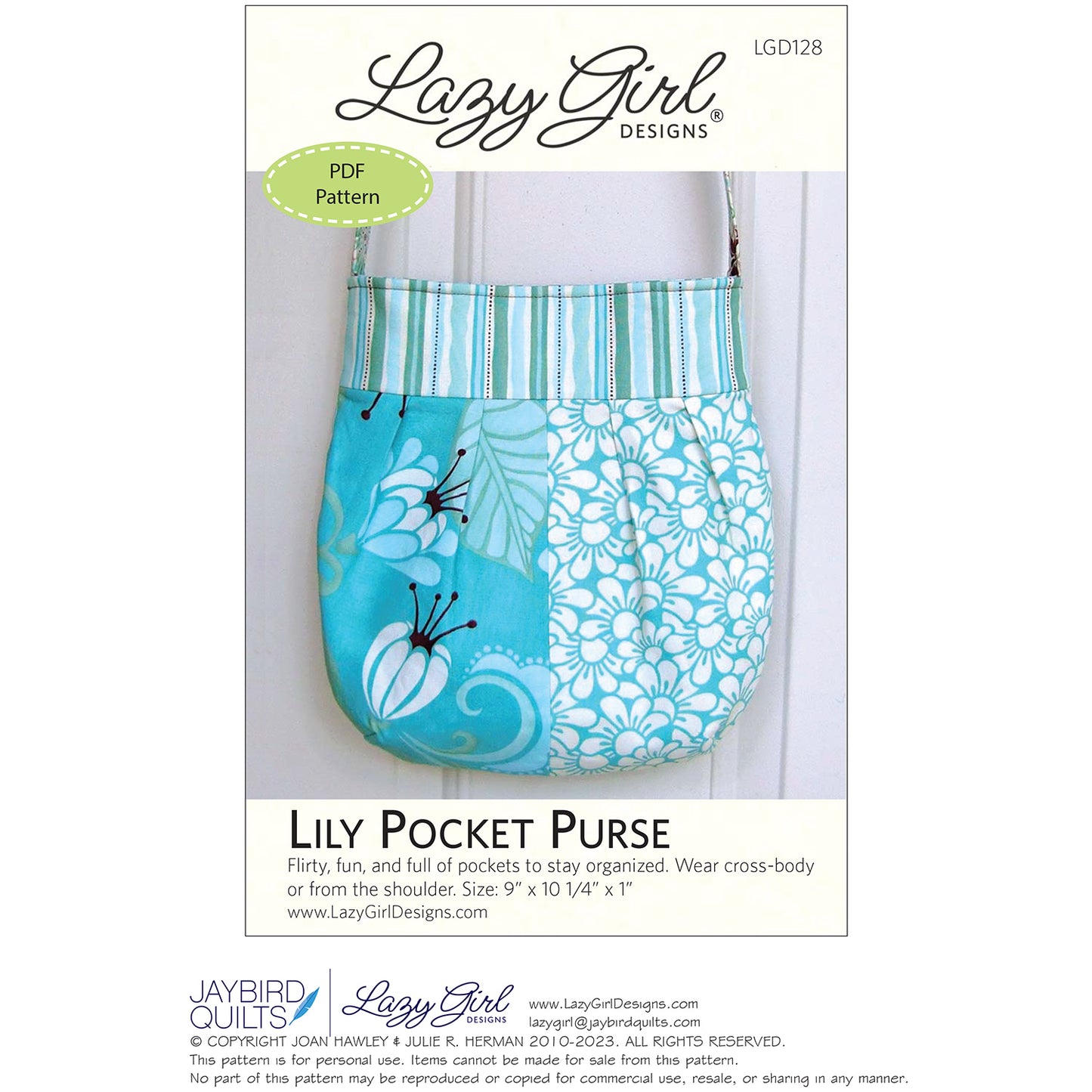 Lily Pocket Purse PDF Pattern