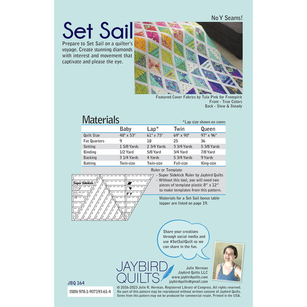 Set Sail PDF Pattern – Jaybird Quilts