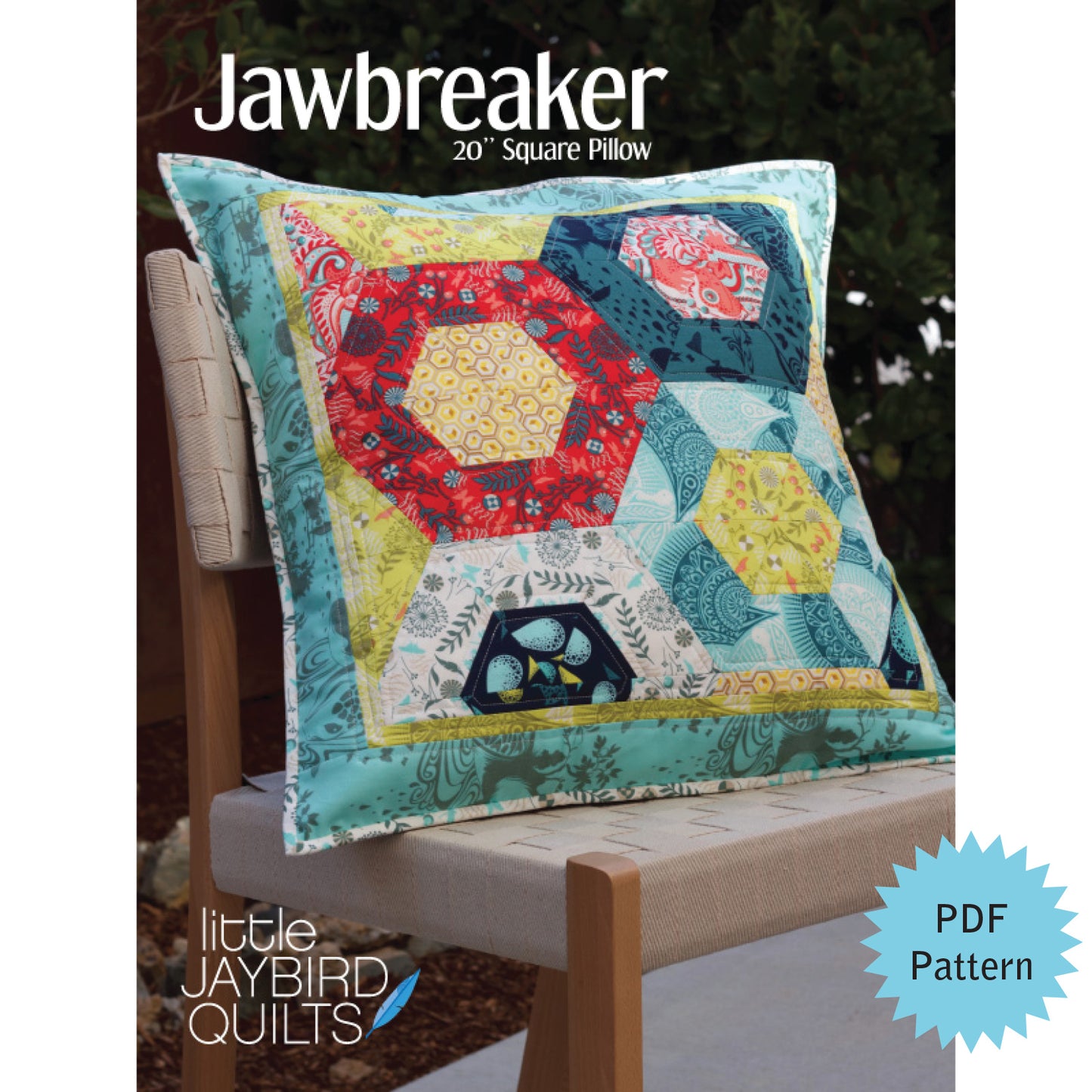 Jawbreaker Pillow PDF Pattern