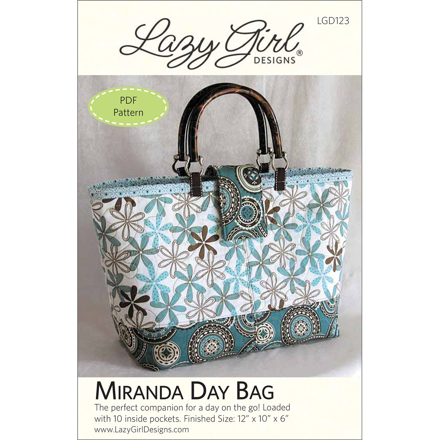 Miranda Day Bag PDF Pattern